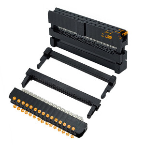 ซ็อกเก็ตสองส่วน2.0มม. ช่องเสียบ IDC สีทอง/นิกเกิล IDC แบบ30Pin - Product Image 1
