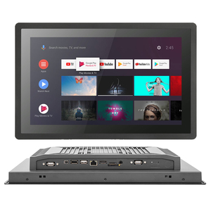 OEM ODM 13.3&quot; 15.6&quot; 18.5&quot; 21.5&quot; Kiosk Monitors Industrial Touch Capacitive <strong>Embedded</strong> Wall Mounted Self-service Android Panel Pc