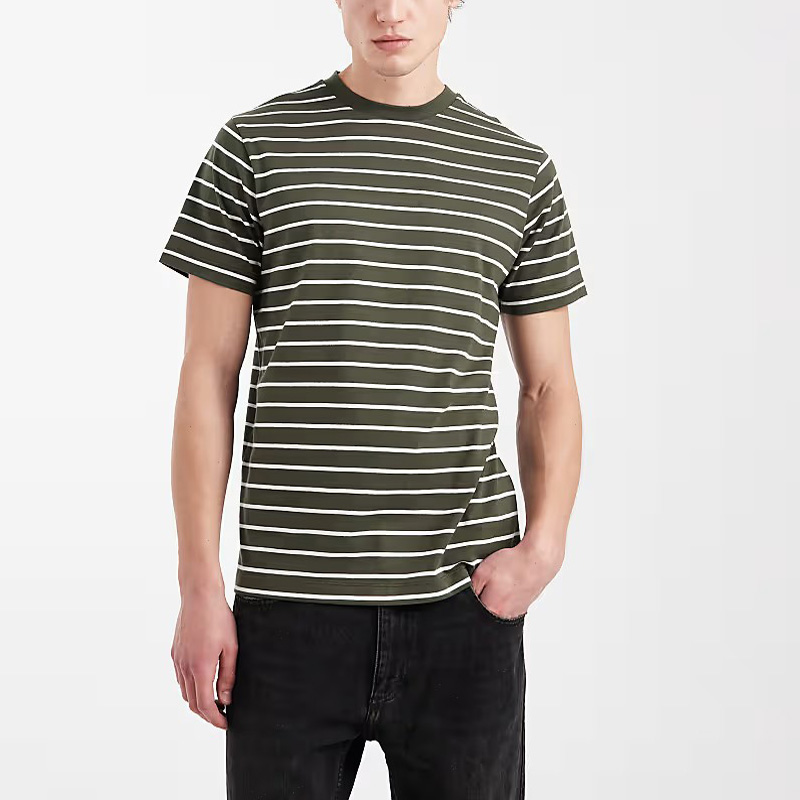 Green striped