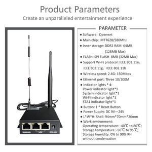 带sim卡插槽的总线便携式4g无线迷你Wifi路由器 - Product Image 3