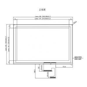 High Quality Ilitek 6H Tempered Glass 10.1 Inch Capacitive Touchscreen Panel With <strong>USB</strong> <strong>Controller</strong> Board - Product Image 5