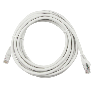 VCOM 3m 10m 30m sarı yeşil kırmızı PVC ceket Cat6 UTP yama kablosu korumasız RJ45 4 Pairs CCA ağ tel - Product Image 5