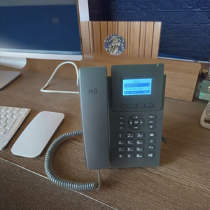 Telefono IP con 2 SIP line, porte Mbps Dual 100 e chiamata in avanti per il trasferimento in attesa, Hotline e funzioni di attesa per telefono VoIP - Product Image 5