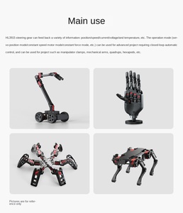 Feetech HLS3915M 12v 14kg Servo ROBOT ROBOT Servo per XC330-M181-T per modelli RC/ROBOT Open Source/Stemcup - Product Image 2