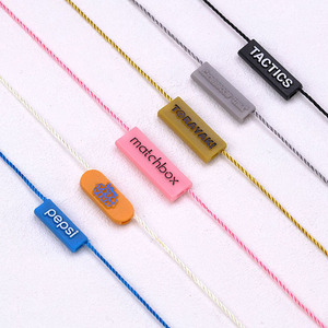 Latest Style Customizable Printed Logo &amp; Brand Name Hang <strong>Tag</strong> <strong>Strings</strong> Embossed Multi Color Hang <strong>Tag</strong> <strong>Strings</strong> - Product Image 3