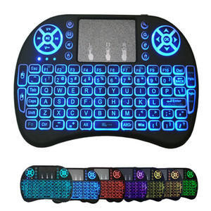 2.4G I8 Mini Wireless Keyboard I8 air Fly Mouse Backlit English Russian Spanish French Remote <strong>Control</strong> for Android Tv Box