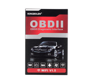 KINGBOLEN OBD扫描V1.5无线OBD2扫描仪无线自动诊断工具16针连接器，用于OBD2接口OBDII扫描仪 - Product Image 6