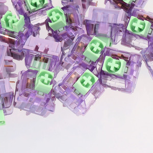 DUROCK <strong>Lupine</strong> Linear Switches 62g <strong>2</strong>-Stage Long Spring BOX Switches SMD Long Stem 5-Pin Linear Switches for Mechanical Keyboards - Product Image 6