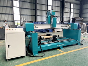 CA-1650 Double Rotary <strong>System</strong> 4 Axis <strong>CNC</strong> <strong>Router</strong> <strong>with</strong> Flat Working - Product Image 4