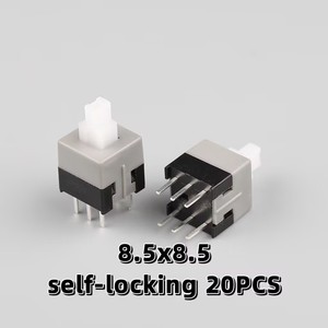 20 adet/ambalaj, kendinden kilitleme basmalı düğme, basın kapalı düğme anahtarı 6Pin boyutu 5.8x5.8mm 7x7mm 8X8mm 8.5x8.5mm - Product Image 4