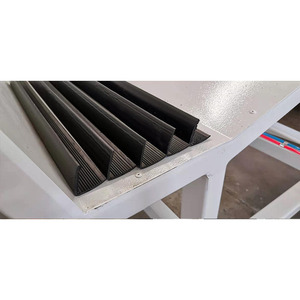 PVC Molding Profiles Extrusion Machinery Plastic <strong>Led</strong> Strip Profile T Edge Banding Profile Rubber Extruding Machine - Product Image 1