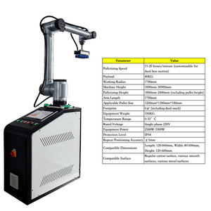 Sistema di palificazione robotizzato intelligente con pinze sottovuoto automatico scatola/cartone impilatrice linee di produzione intelligenti - Product Image 3