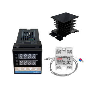 REX-C100 Digital <strong>PID</strong> <strong>Temperature</strong> <strong>Controller</strong> Thermostat <strong>SSR</strong> <strong>output</strong> Max.40A <strong>SSR</strong> Relay K Thermocouple Probe High Quality - Product Image 3
