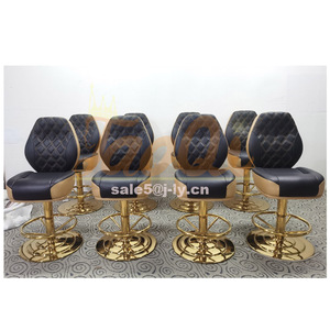 Ghế Sòng Bạc Chất Lượng Tốt Ghế Quán Bar Xoay Điều Chỉnh Được Ghế Bàn Chơi Poker Ghế Quán Bar VIP Đế Kim Loại Ghế Quán Bar OEM - Product Image 2