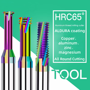 Single Tooth Three Teeth Full Teeth Tungsten Carbide Metric Thread <strong>Cutter</strong> M1-M24 CNC Aluminum Copper Processing OEM Customizable - Product Image 5