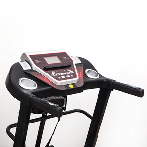 Klappbares elektrisches Laufband für Zuhause 2,5 PS manuelles Neigung-Laufband 12 voreingestellte Programme 5" LCD-Bildschirm/300 lb Kapazität MP3 schwarz - Product Image 5