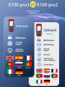 X-TOOL X100 PRO3 OBD2 Car Code Scanner Diagnostic Tool <strong>Auto</strong> <strong>Key</strong> <strong>Programmer</strong> Update Online More Special Functions X100 PRO2