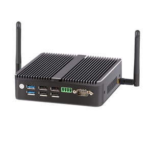 PC industrial sin ventilador Intel CPU Quad Core J6426/N100 Firewall PC 4xLAN Diseño resistente para computadora integrada de fábrica IoT - Product Image 1