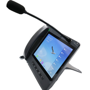 SIP Audio Intercom Phone with 10 Inch Touch Screen Network Microphone Support Broadcast Intercom Function - Product Image 3