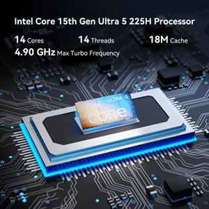 GEEKOM IT15 AIミニPC Intel Core Ultra 9プロセッサ285H 32GB DDR5 2テラバイトジェネレーション4 SSD Windows 11 Proミニゲームデスクトップコンピュータ - Product Image 2