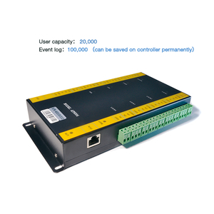 Quattro Porte di controllo di Accesso Scheda di Controllo Porta TCP IP di Rete di Controllo di Accesso Con Cassa In Metallo