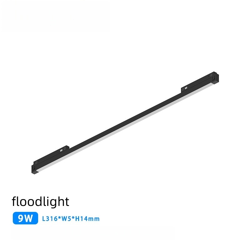 Noir/Projecteur 9W