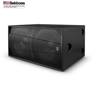 Bekoes s218 + לְהַכפִּיל 18 אינץ 'עץ 1200w מדורג כוח 18 רמקול סאב וופר עבור אירועים גדולים - Product Image 1