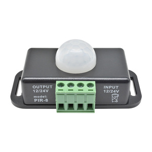 PIR-8 DC-Infrarot-Detektor-Lichtsc halter modul für LED-Streifen-Licht-Lampe 12V 24V 8A automatischer einstellbarer Bewegungs-Sensor-Schalter - Product Image 4