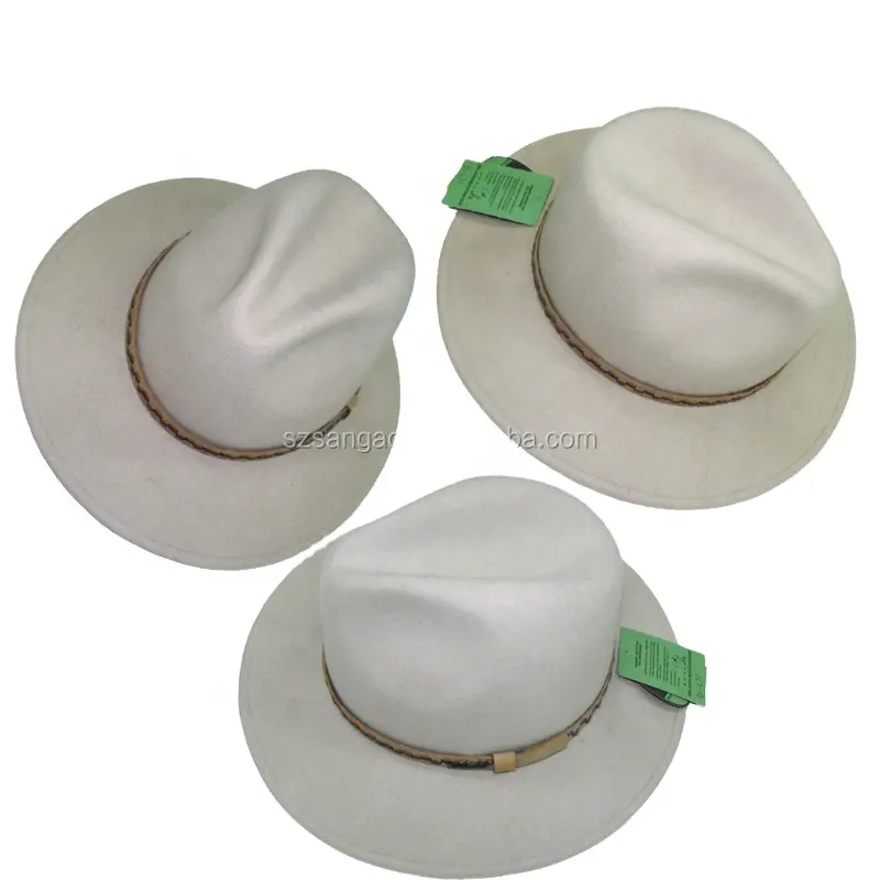 Vente en gros AZO certificat borsalino chapeau fedora hommes comme nouveau style laine