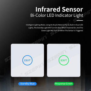 Interruttore di uscita a sfioramento della porta 12V con LED - Product Image 3