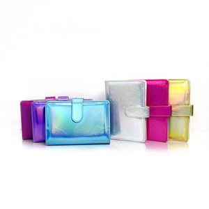 Anello a fogli mobili in pelle sintetica colorata con Laser - Product Image 4