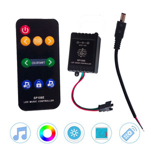 Venta caliente led controlador programable para ws2811/ws2812/ws2813 led de luz de tira