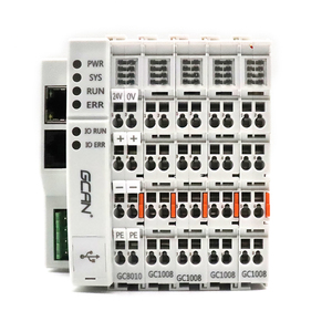 Controlador PLC programable original, conectado con HMI, con software para sistema de proceso de automatización industrial PLC, nuevo