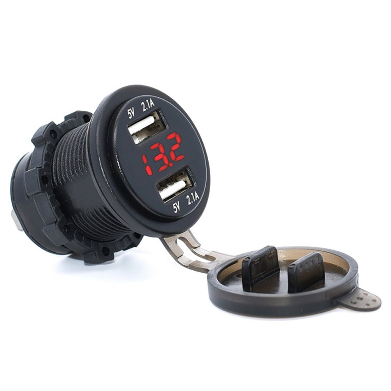 Red Voltmeter
