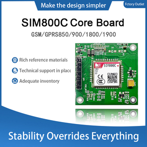 SIM800C Quad-Band 24M GPRS Módulo Encapsulación Transceptor inalámbrico Chip Posicionamiento IC Chip GPRS para aplicaciones inalámbricas - Product Image 2