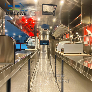 รถเข็นอาหารเคลื่อนที่บนถนนรถขายอาหารและรถพ่วงขายอาหารมีอุปกรณ์ครบครันจากสหรัฐอเมริกา - Product Image 6