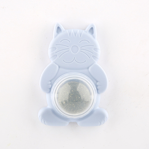 Venta caliente pura hoja de menta Natural Material cubierta diseño 360 rotación Catnip bola juguete gato Nip juguete