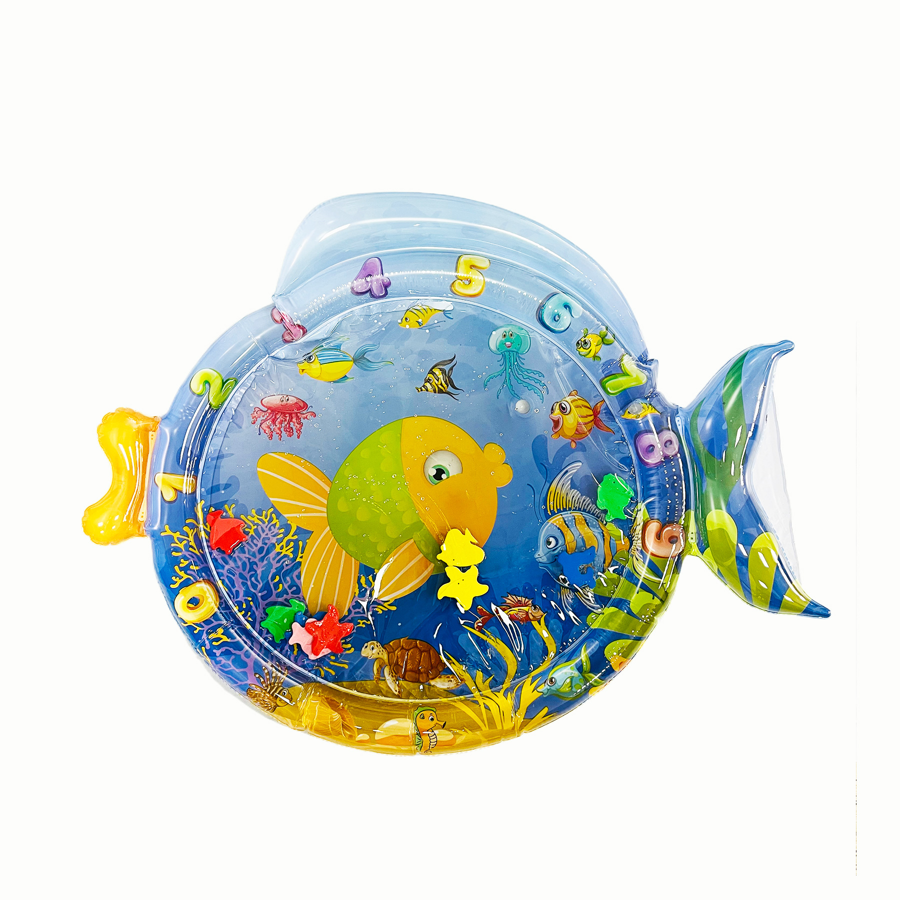 Cabeza de pez palmadas estera 105*85cm