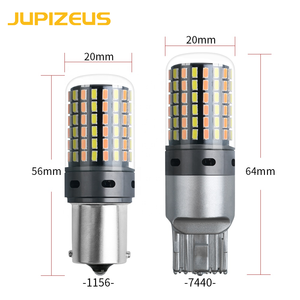 Super Decoding Turn Signal Light 1156 <strong>Led</strong> Light Bulbs 1156/7440-3014-120smd Dual Color Reverse Light - Product Image 1