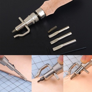 En iyi satış deri aracı ayarlanabilir dikiş aracı deri DIY aracı kesici groover için deri leather ayarlanabilir groover - Product Image 5