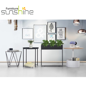 Bàn cà phê sang trọng hiện đại Bắc Âu với giỏ lưu trữ vải ánh nắng mặt trời bàn bên phong cách - Product Image 3