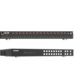 18Gbps 16x16 UHD 4K 60Hz HDR HDMI Matrix Switcher con Down Scaler SPDIF Audio Extractor - Product Image 2