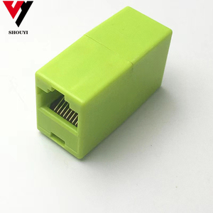 <strong>Network</strong> Cable Connector <strong>Network</strong> Pair Connector RJ45 Double Head <strong>Connection</strong> Extender Crystal Head Interface <strong>in</strong> Multiple Colors - Product Image 6