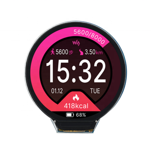 Best-seller RP2040 MCU pannello schermo da 1.28 pollici IPS 240*240 pixel 65K RGB rotondo modulo Display LCD - Product Image 4