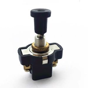 ASW-05 SPST 2PINプッシュプルスイッチ10A/6AシングルポジションユニバーサルパワースイッチON-OFF - Product Image 1