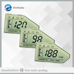 SJXDGW011 Hoch auflösendes segmentiertes Flüssigkristall-HTN-Positiv segment LCD-Display Auto-Module mit Rabatten