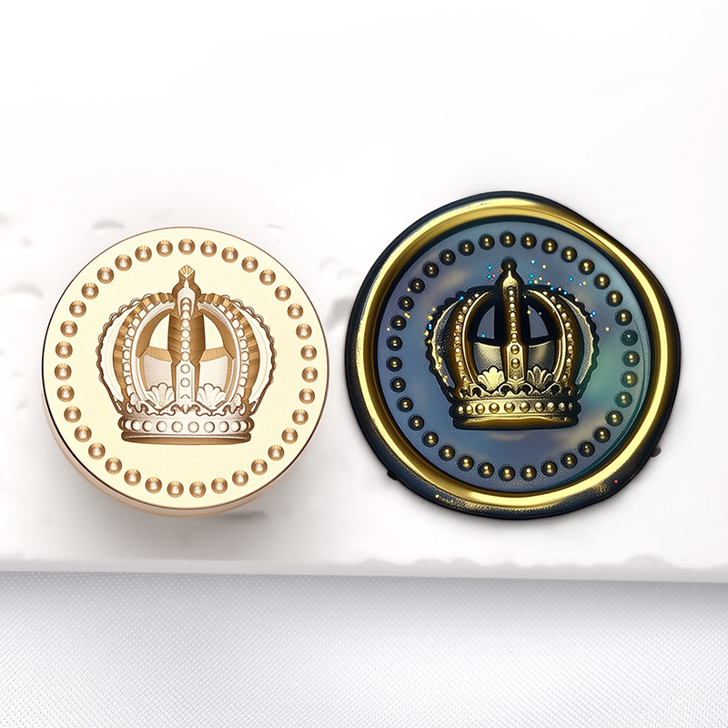 Corona del Rey - Diseño C (relieve circular de 2,5 cm)