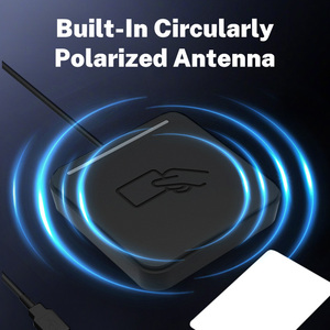 Desktop Dual Frequency ISO14443A/B ISO 15693 UHF Contactless HF Desktop <strong>Reader</strong> Writer ISO18000-6C RFID <strong>Reader</strong> Writer Encoder - Product Image 3