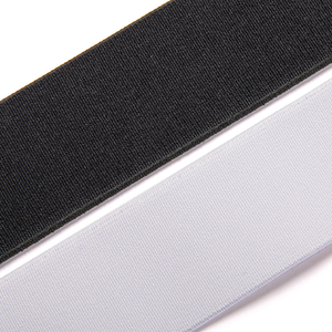Banda elástica de color personalizado respetuoso con el medio ambiente, correa elástica de alta calidad, banda web elástica trenzada de suave punto de color negro para coser - Product Image 3