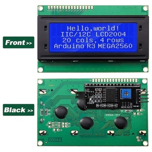 LCD2004+I2C <strong>LCD</strong> Display Module <strong>20x4</strong> Character 2004A HD44780 <strong>LCD</strong> IIC/I2C Serial <strong>Interface</strong> Adapter Blue/Green Screen - Product Image 3